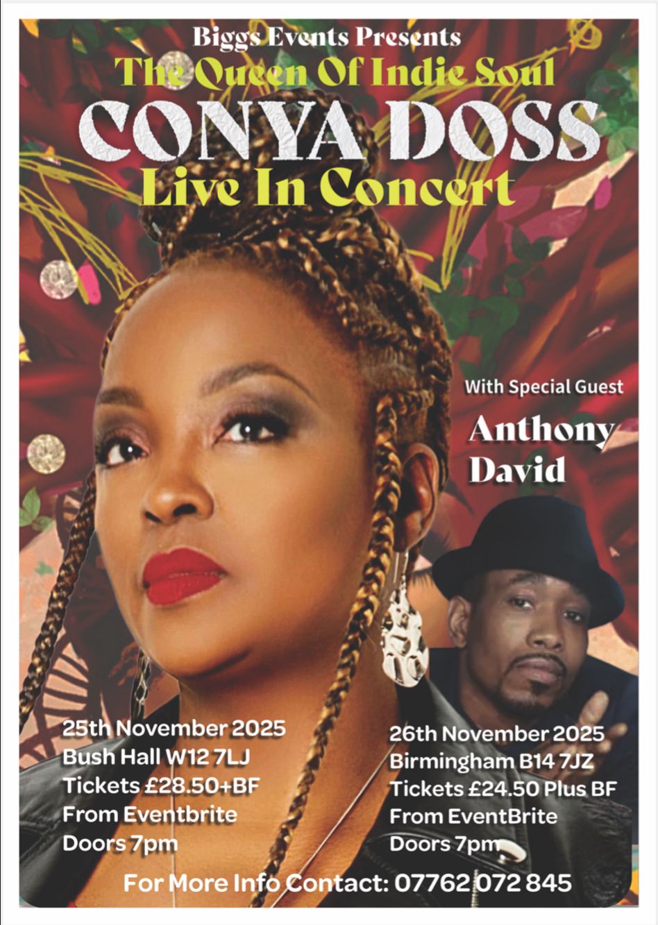 Conya Doss ft. Anthony David - London & Birmingham